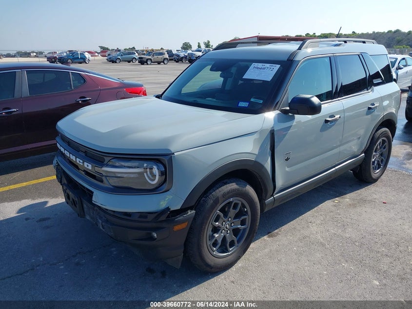 2023 Ford Bronco Sport Big Bend VIN: 3FMCR9B63PRD90977 Lot: 39660772