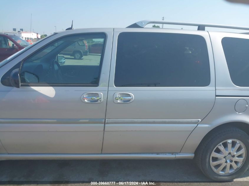 2005 Buick Terraza Cxl VIN: 5GADV33L95D203786 Lot: 39660777