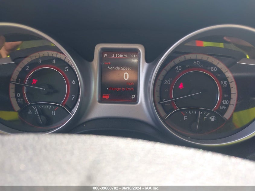 2014 Dodge Journey Sxt VIN: 3C4PDDBG1ET187912 Lot: 39660782