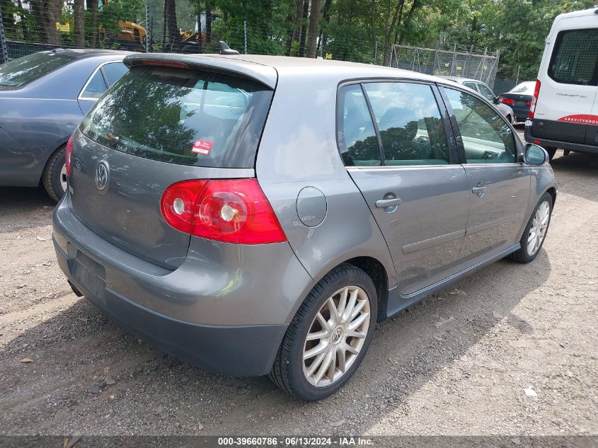 2007 Volkswagen Gti 4-Door VIN: WVWHV71K37W019839 Lot: 39660786