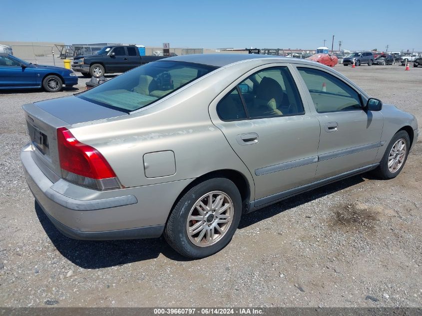 2004 Volvo S60 2.4 VIN: YV1RS61T042348477 Lot: 39660797