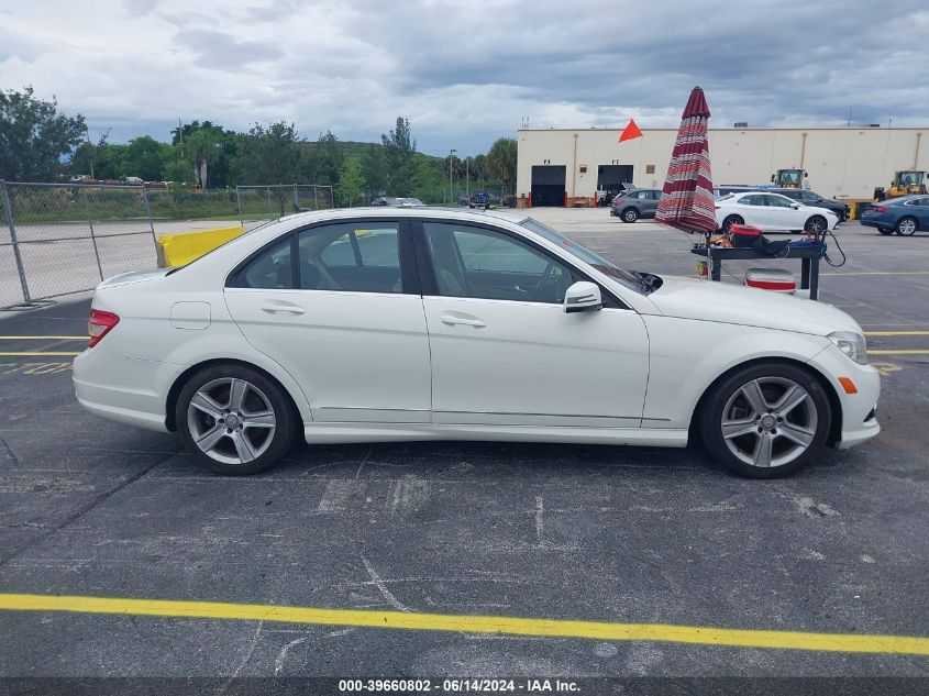 2010 Mercedes-Benz C 300 VIN: WDDGF5EB7AR118263 Lot: 39660802