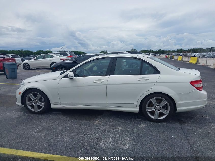 2010 Mercedes-Benz C 300 VIN: WDDGF5EB7AR118263 Lot: 39660802