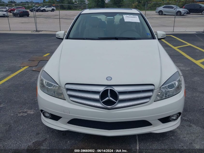2010 Mercedes-Benz C 300 VIN: WDDGF5EB7AR118263 Lot: 39660802