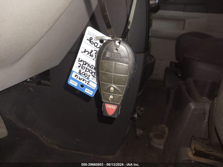 2008 Dodge Grand Caravan Se VIN: 2D8HN44H88R694998 Lot: 39660803