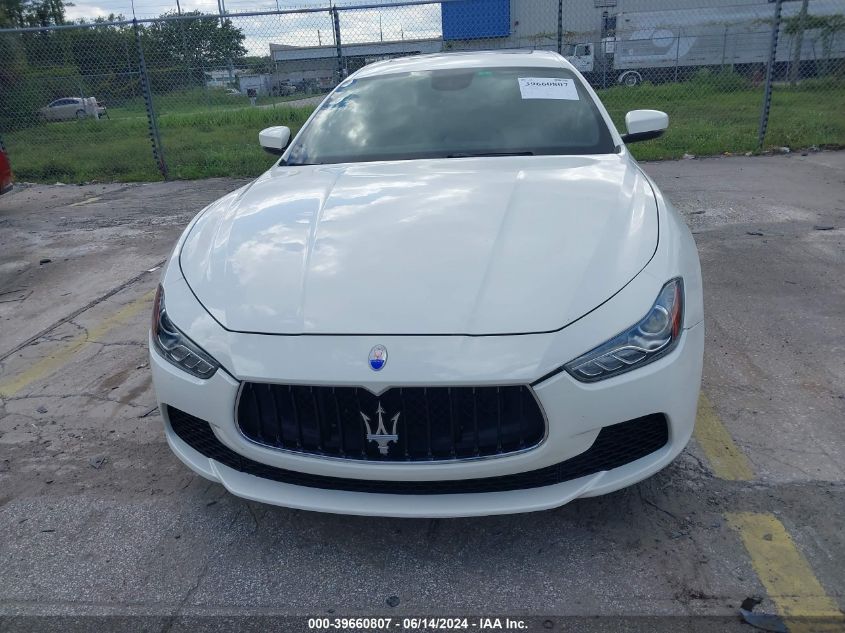 2017 Maserati Ghibli VIN: ZAM57XSA5H1233888 Lot: 39660807