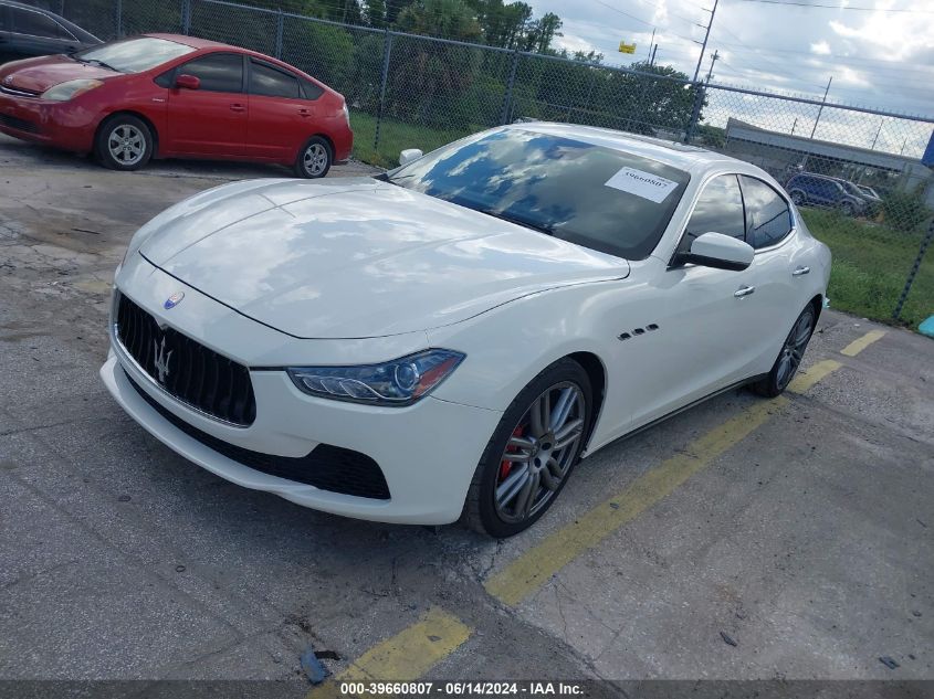 2017 Maserati Ghibli VIN: ZAM57XSA5H1233888 Lot: 39660807