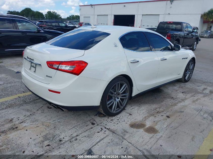 2017 Maserati Ghibli VIN: ZAM57XSA5H1233888 Lot: 39660807