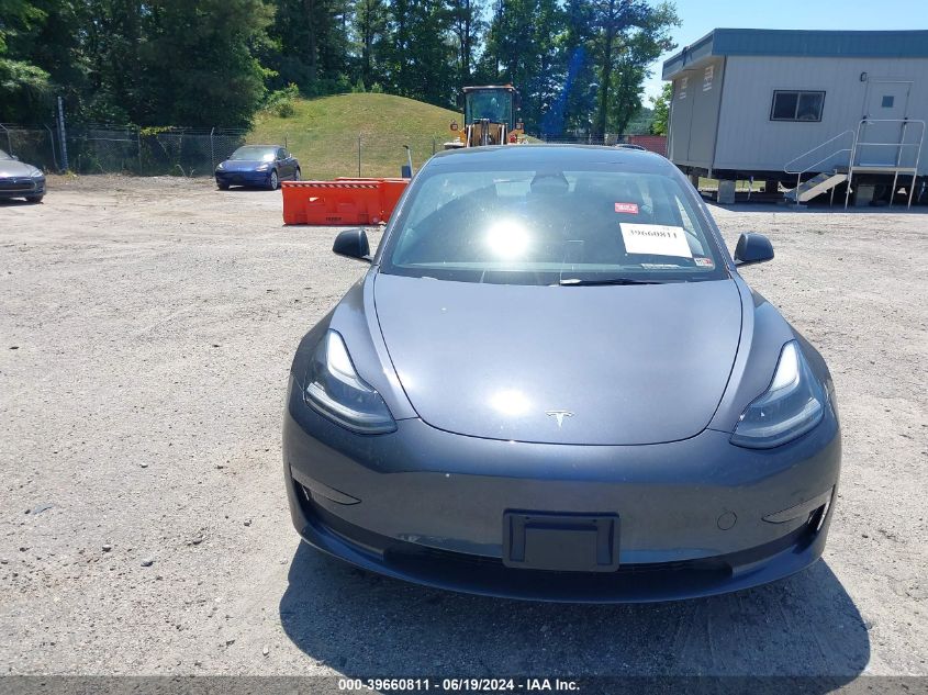 2022 Tesla Model 3 Performance Dual Motor All-Wheel Drive VIN: 5YJ3E1EC0NF344640 Lot: 39660811