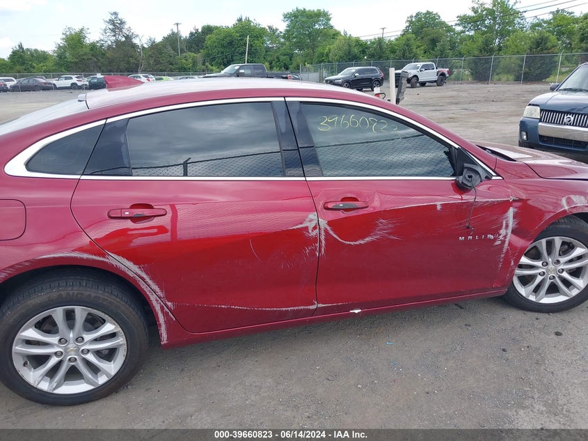 2018 Chevrolet Malibu Lt VIN: 1G1ZD5ST0JF144042 Lot: 39660823