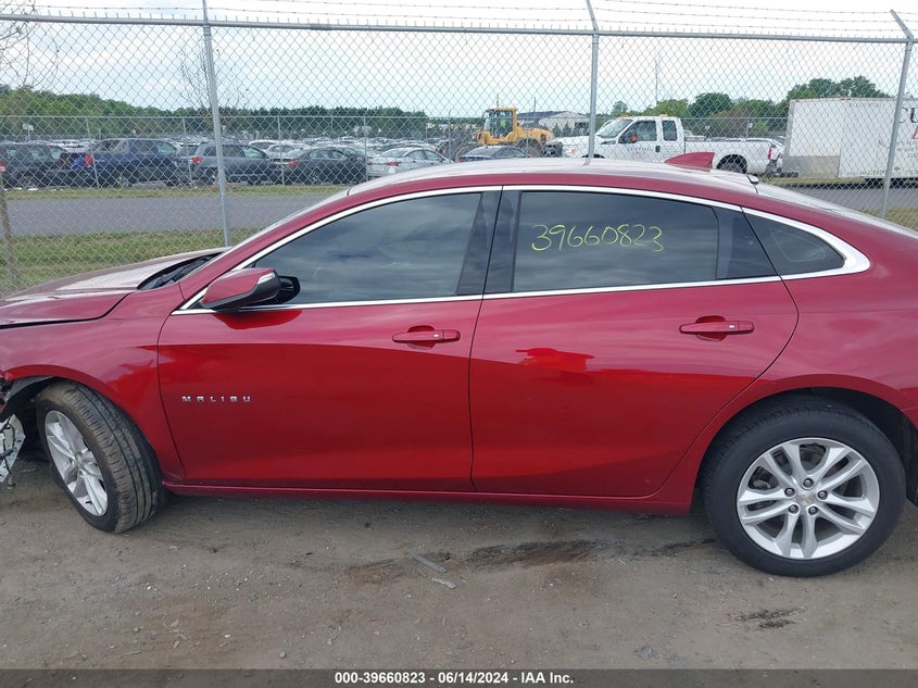 2018 Chevrolet Malibu Lt VIN: 1G1ZD5ST0JF144042 Lot: 39660823
