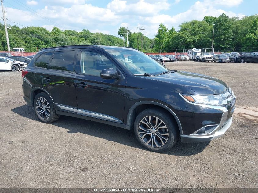 2016 Mitsubishi Outlander Sel VIN: JA4AD3A31GZ002780 Lot: 39660824