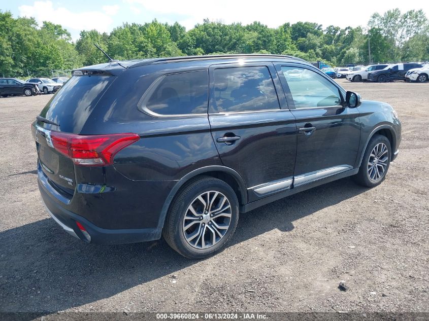 2016 Mitsubishi Outlander Sel VIN: JA4AD3A31GZ002780 Lot: 39660824