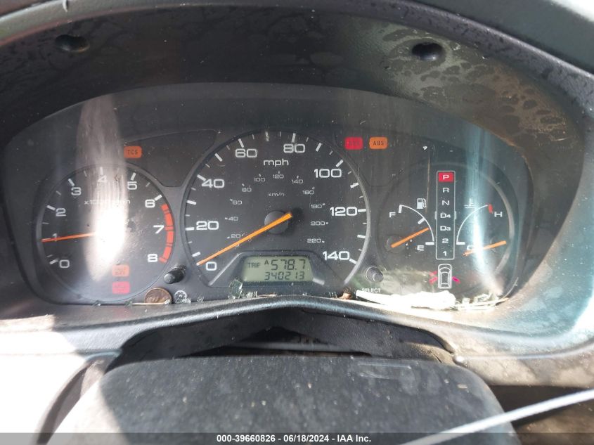 2001 Honda Odyssey Lx VIN: 2HKRL18511H584434 Lot: 39660826