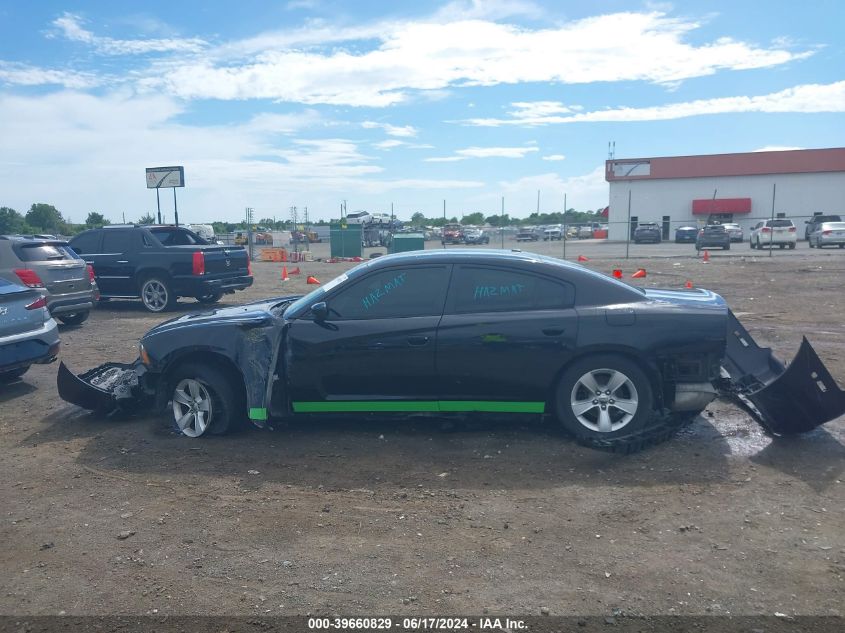 2014 Dodge Charger Se VIN: 2C3CDXBG9EH187850 Lot: 39660829