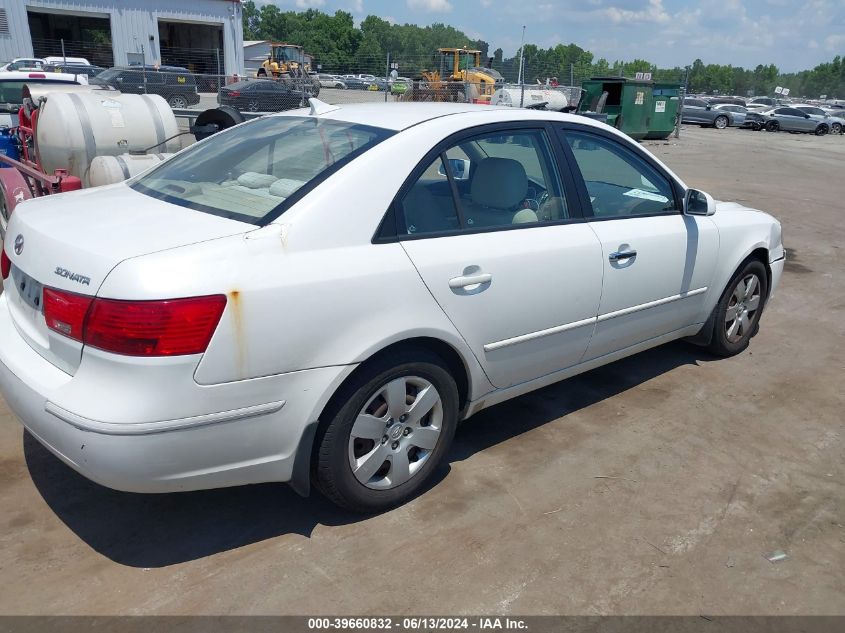 2010 Hyundai Sonata Gls VIN: 5NPET4AC4AH645008 Lot: 39660832