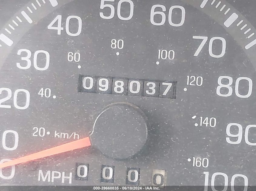 1997 Ford F-150 Standard/Xl/Xlt VIN: 1FTDF1726VKC60587 Lot: 39660835