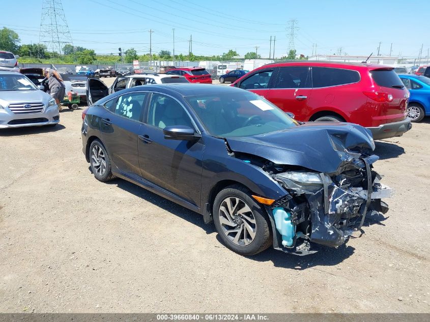 2018 Honda Civic Ex VIN: 19XFC2F80JE013320 Lot: 39660840