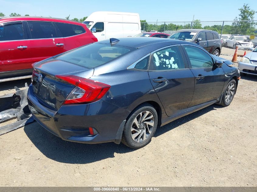 2018 Honda Civic Ex VIN: 19XFC2F80JE013320 Lot: 39660840