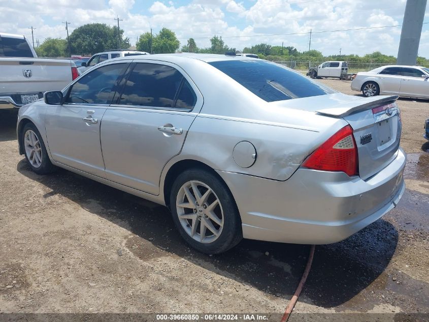 2012 Ford Fusion Sel VIN: 3FAHP0JA9CR276421 Lot: 39660850