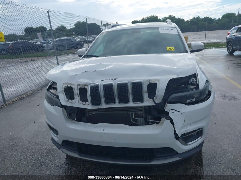 VIN 1C4PJLDB7KD419659 2019 JEEP CHEROKEE LIMITED