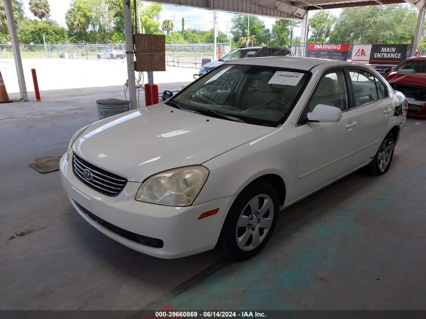 2008 Kia Optima Lx VIN: KNAGE123485205507 Lot: 39660869