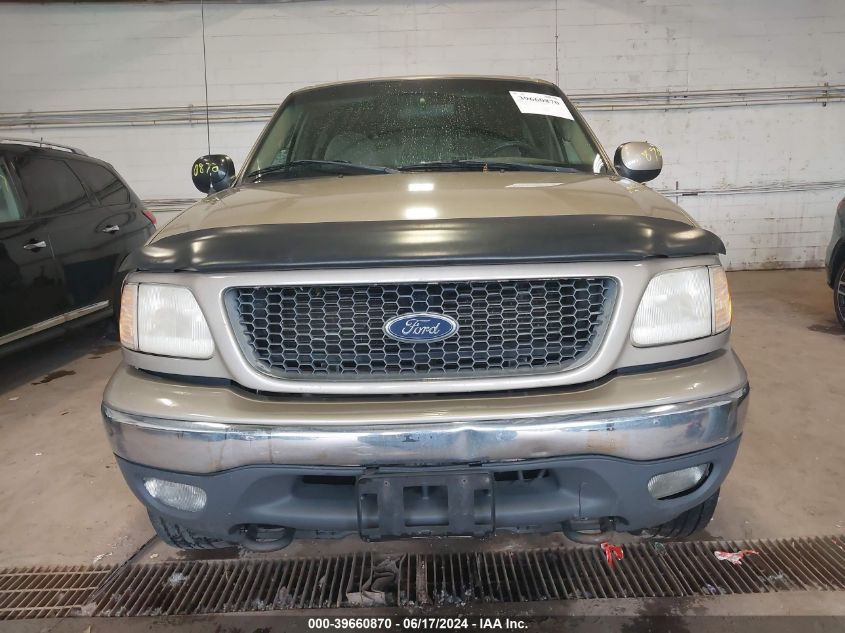 2000 Ford F-150 Lariat/Work Series/Xl/Xlt VIN: 2FTRX18L4YCA69222 Lot: 39660870