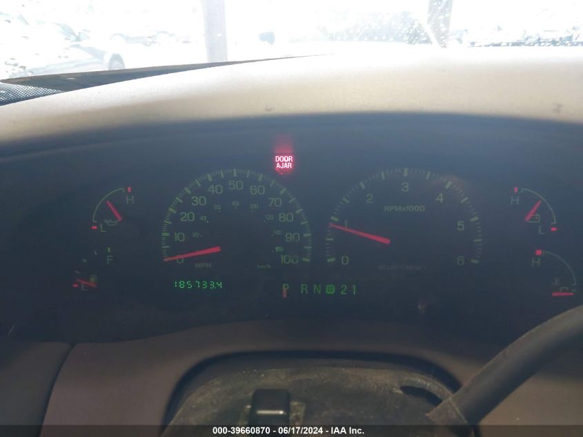 2000 Ford F-150 Lariat/Work Series/Xl/Xlt VIN: 2FTRX18L4YCA69222 Lot: 39660870