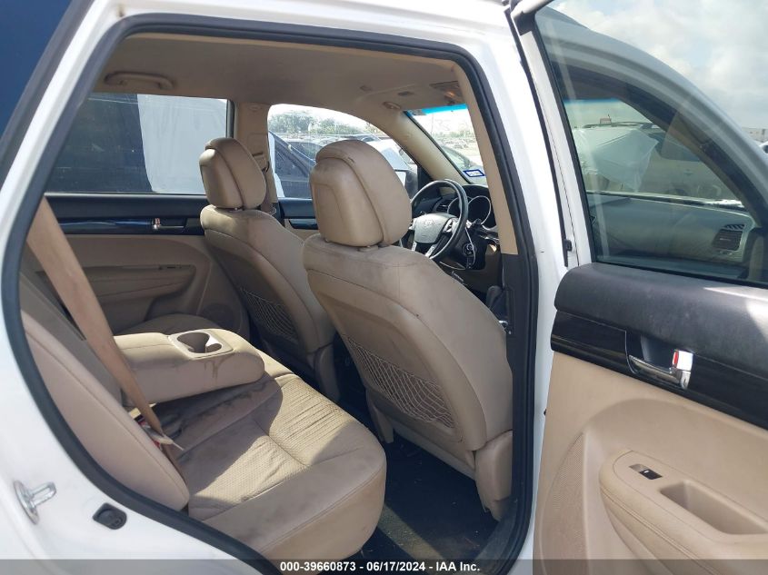 2012 Kia Sorento Lx VIN: 5XYKT3A60CG259204 Lot: 39660873