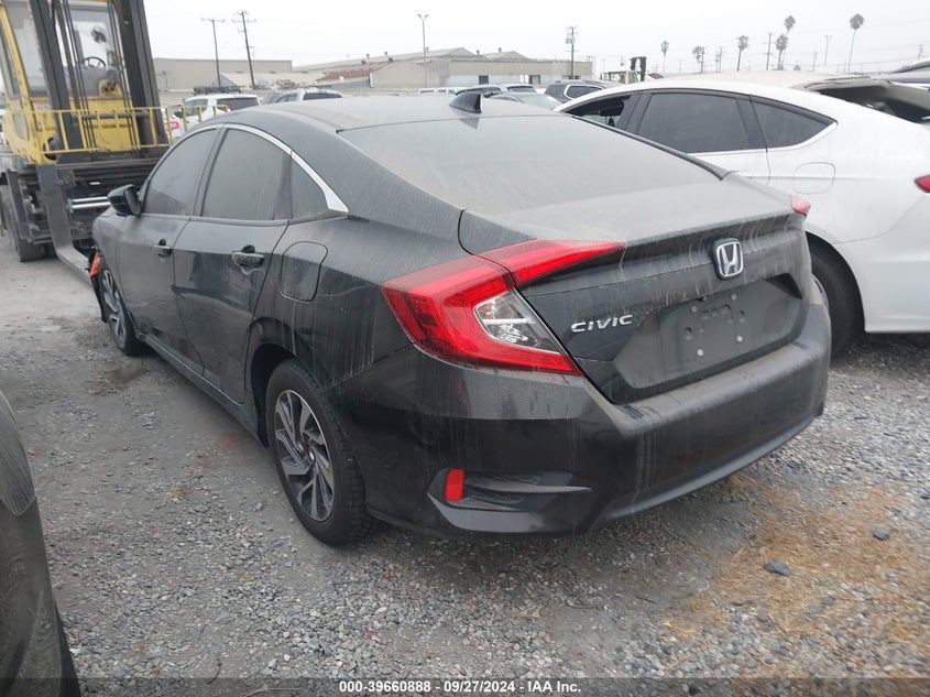 VIN 19XFC2F77HE219459 2017 HONDA CIVIC EX