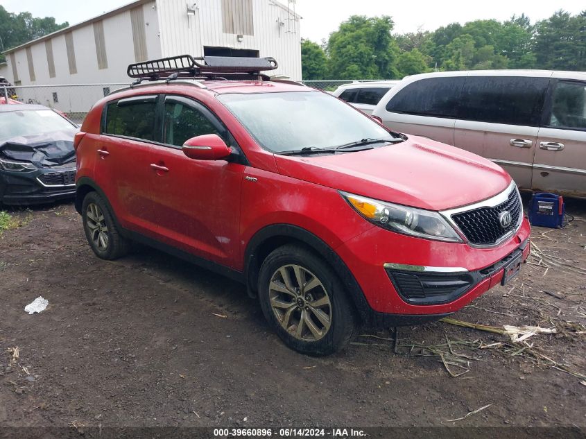 2014 Kia Sportage Lx VIN: KNDPBCAC3E7615580 Lot: 39660896