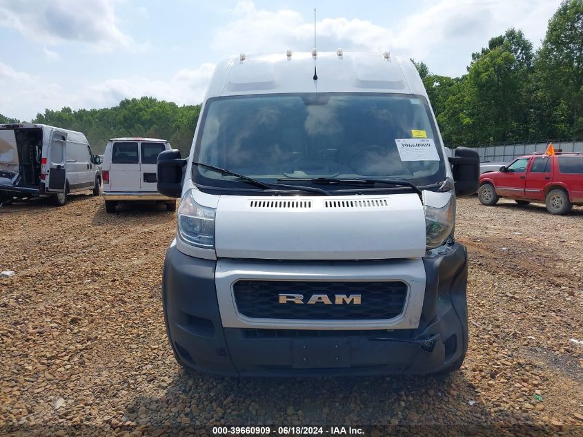 2021 Ram Promaster 2500 High Roof 159 Wb VIN: 3C6LRVDG8ME516442 Lot: 39660909