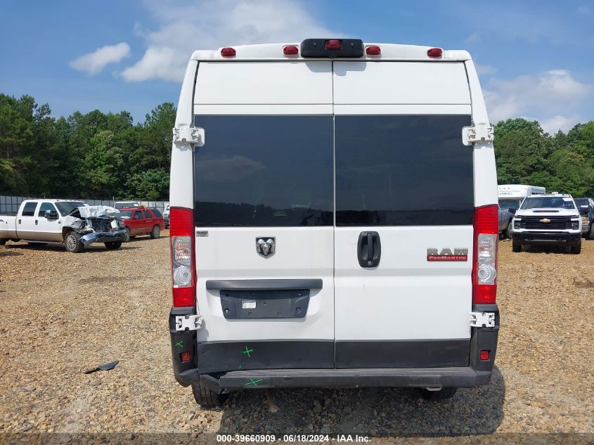 2021 Ram Promaster 2500 High Roof 159 Wb VIN: 3C6LRVDG8ME516442 Lot: 39660909