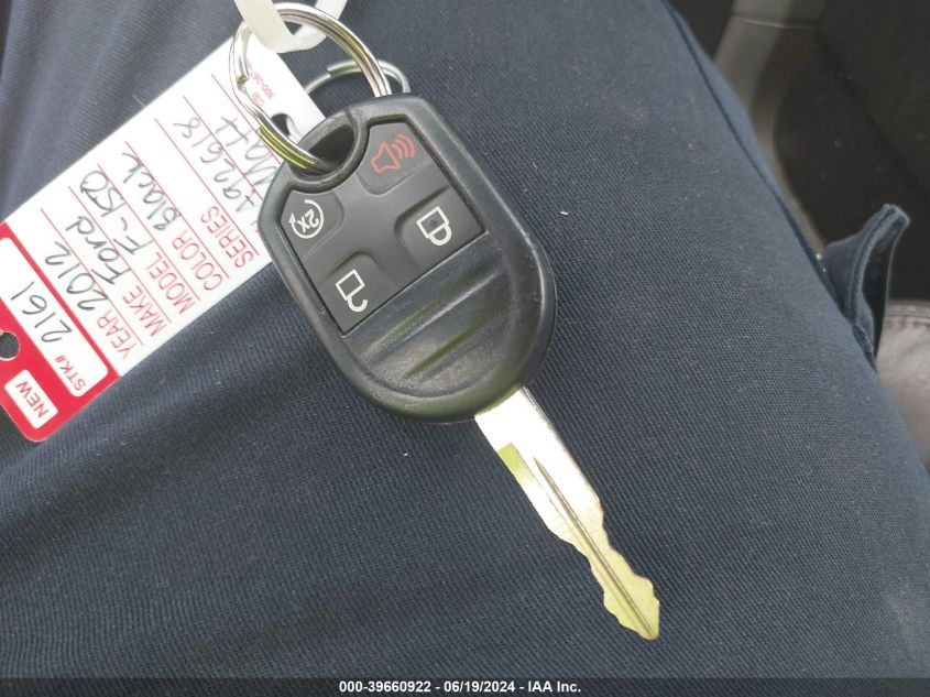 2012 Ford F-150 Lariat VIN: 1FTFW1ET2CFA92618 Lot: 39660922