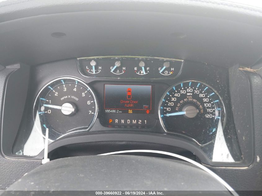 2012 Ford F-150 Lariat VIN: 1FTFW1ET2CFA92618 Lot: 39660922