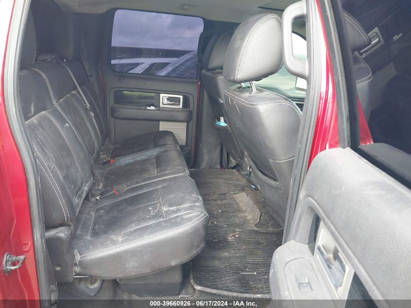 2010 Ford F150 Supercrew VIN: 1FTFW1EV6AFC495 Lot: 39660926