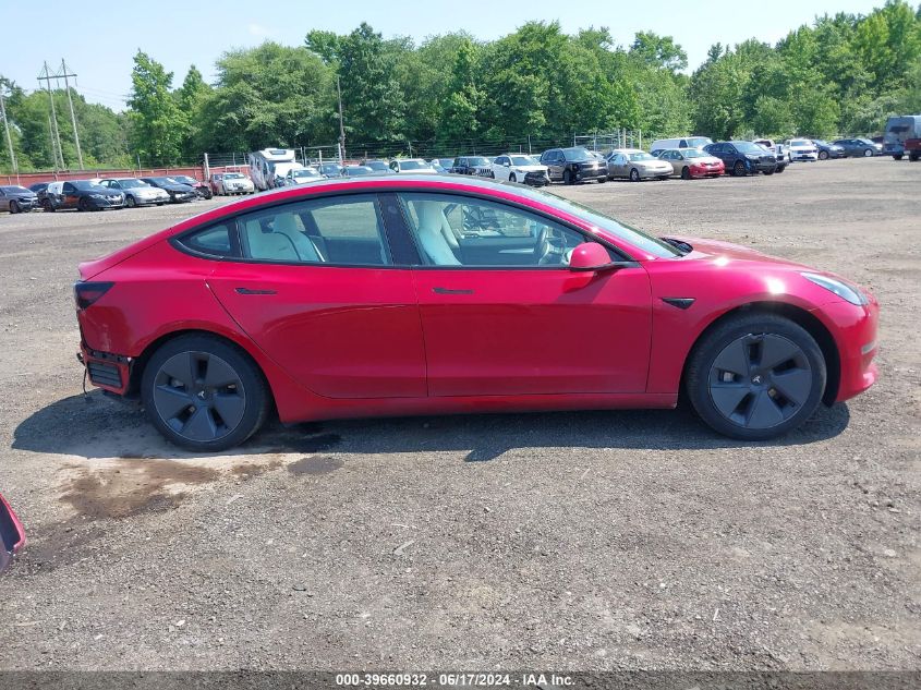 2022 TESLA MODEL 3 LONG RANGE DUAL MOTOR ALL-WHEEL DRIVE - 5YJ3E1EB8NF231221