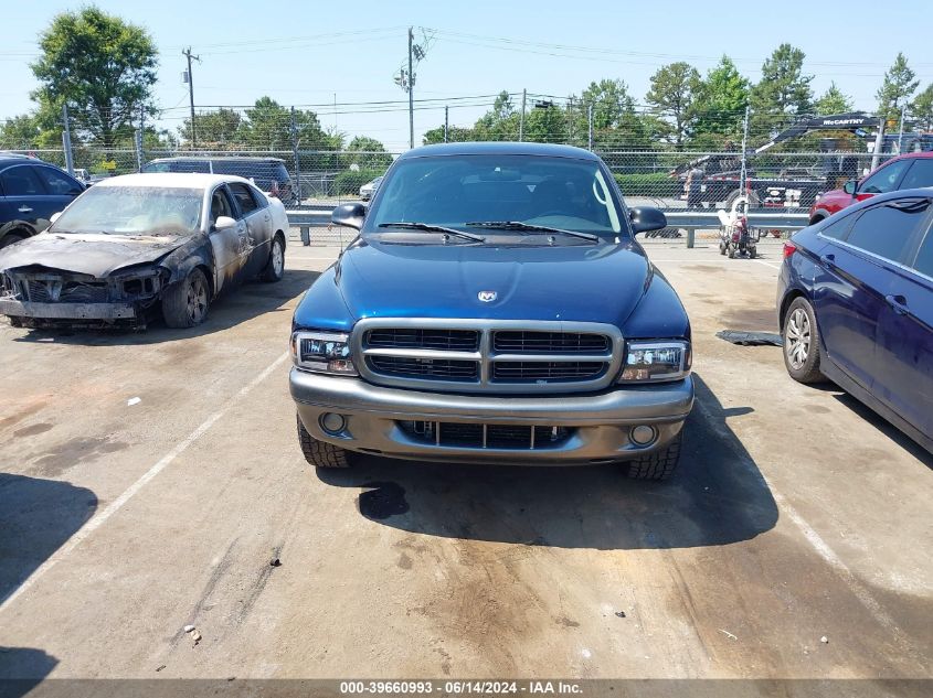 2002 Dodge Dakota VIN: 1D7FL16X92S664493 Lot: 39660993