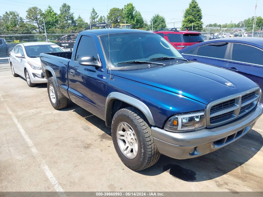 2002 Dodge Dakota VIN: 1D7FL16X92S664493 Lot: 39660993