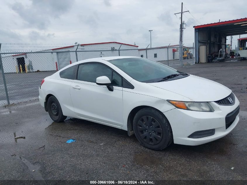 2012 Honda Civic Lx VIN: 2HGFG3B55CH562963 Lot: 39661006