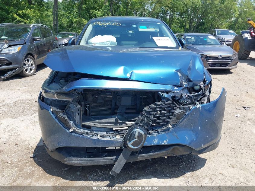 2022 Mazda Cx-5 2.5 S Select VIN: JM3KFBBMXN1527698 Lot: 39661010