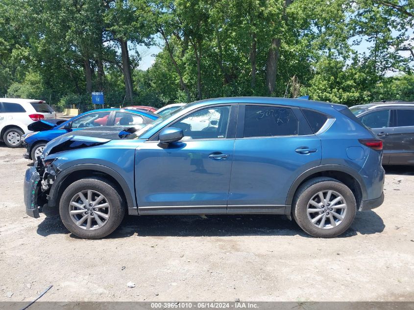 2022 Mazda Cx-5 2.5 S Select VIN: JM3KFBBMXN1527698 Lot: 39661010