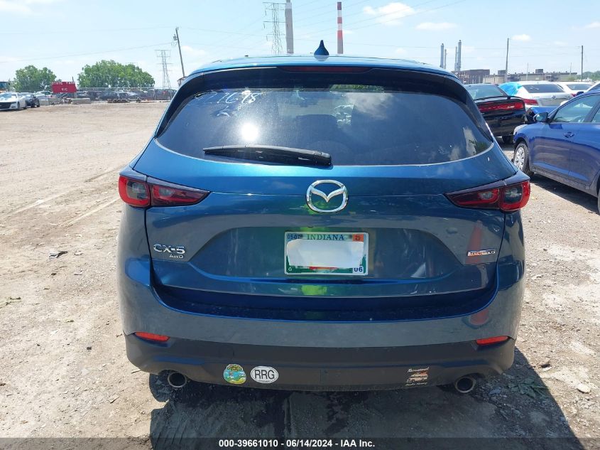 2022 Mazda Cx-5 2.5 S Select VIN: JM3KFBBMXN1527698 Lot: 39661010