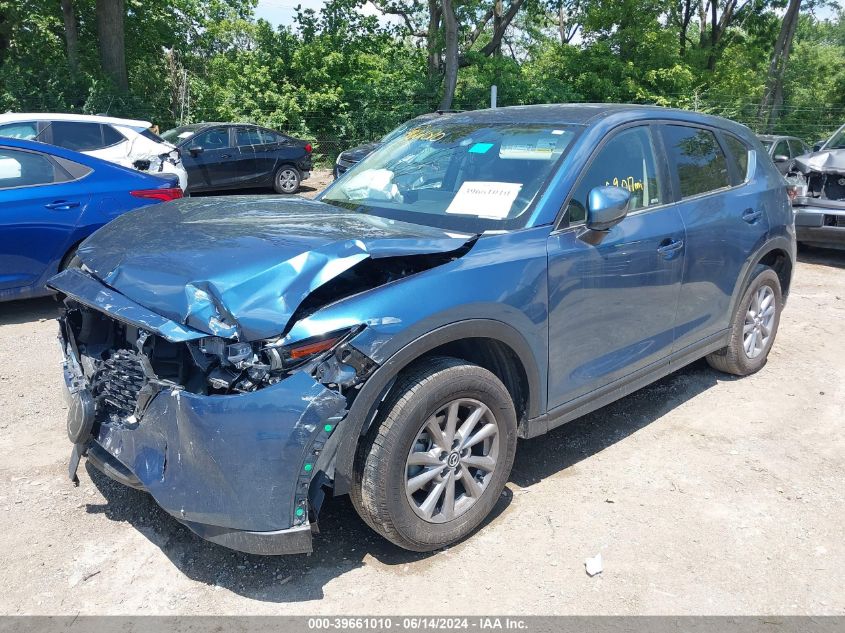 2022 Mazda Cx-5 2.5 S Select VIN: JM3KFBBMXN1527698 Lot: 39661010