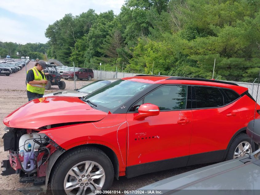 2019 Chevrolet Blazer VIN: 3GNKBGRS7KS651421 Lot: 39661014