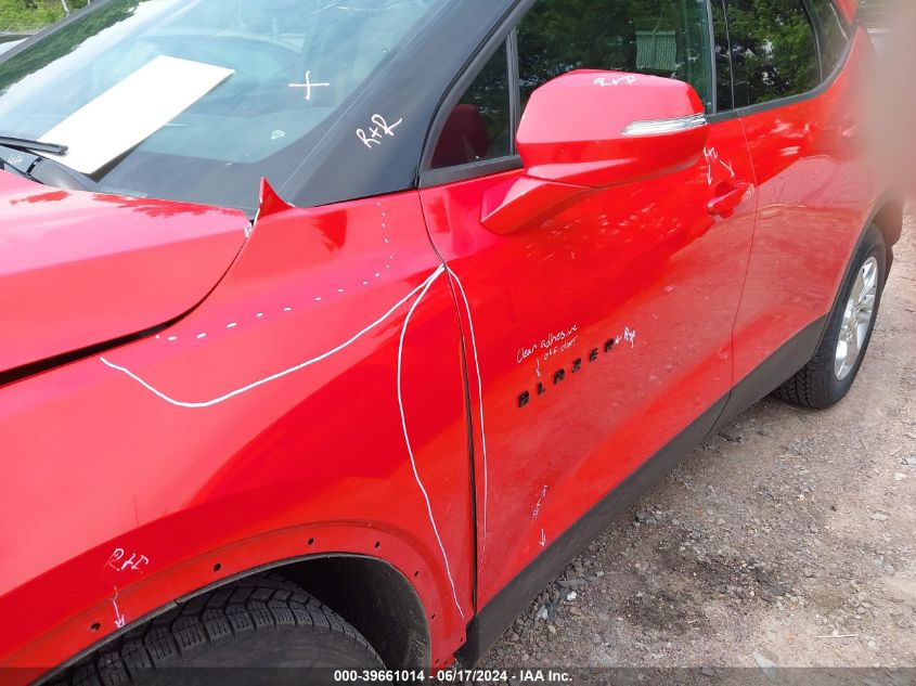 2019 Chevrolet Blazer VIN: 3GNKBGRS7KS651421 Lot: 39661014