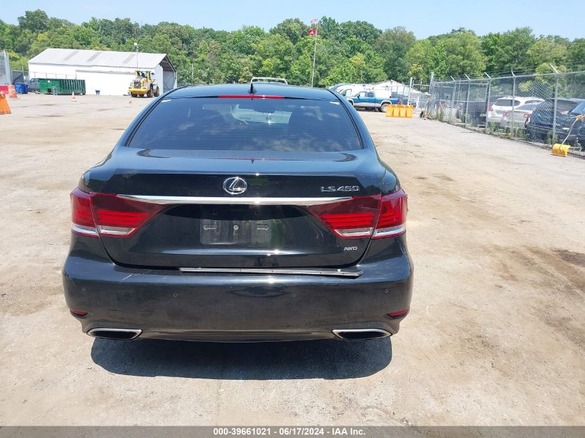 2014 Lexus Ls 460 VIN: JTHCL5EF5E5020252 Lot: 39661021