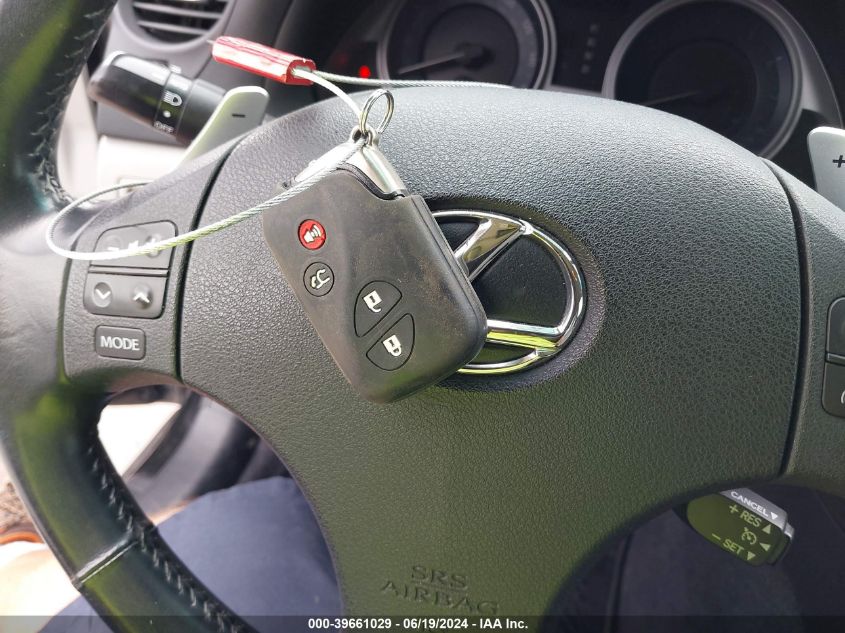 2008 Lexus Is 350 VIN: JTHBE262982014525 Lot: 39661029