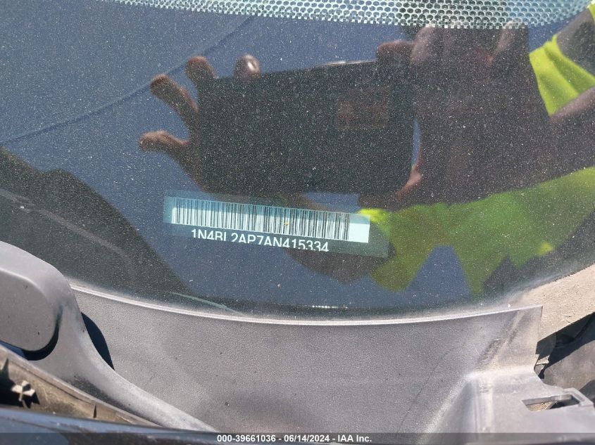 2010 Nissan Altima 3.5 Sr VIN: 1N4BL2AP7AN415334 Lot: 39661036