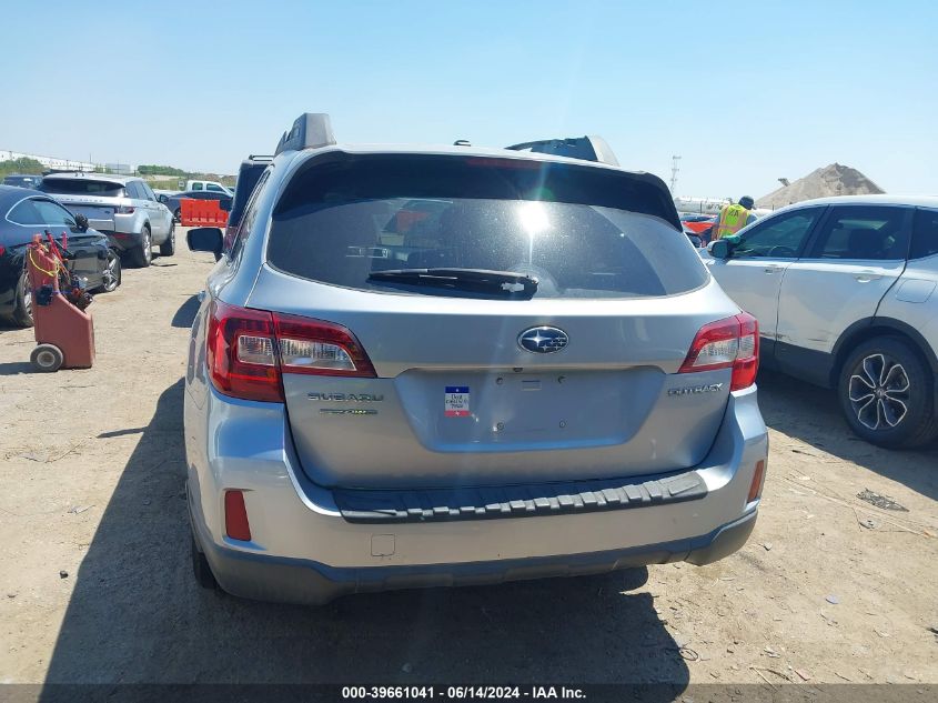 2015 Subaru Outback 2.5I Limited VIN: 4S4BSBJC9F3243607 Lot: 39661041